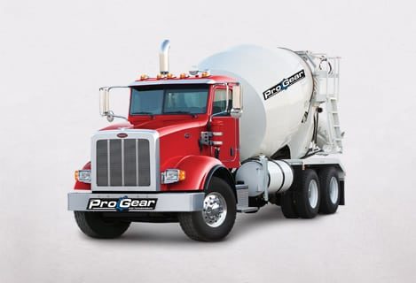 Peterbilt concrete mixer truck
